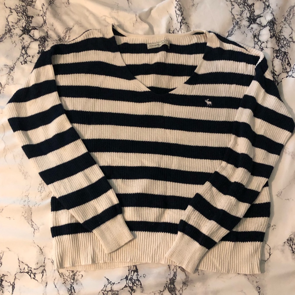 Abercrombie and Fitch striped sweater